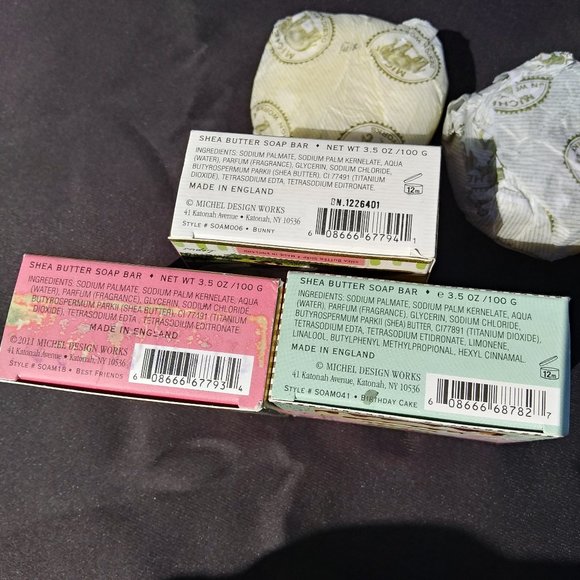 Michel Moisturizing Shea Butter Soaps Set of 3 3.5oz. - Picture 6 of 6